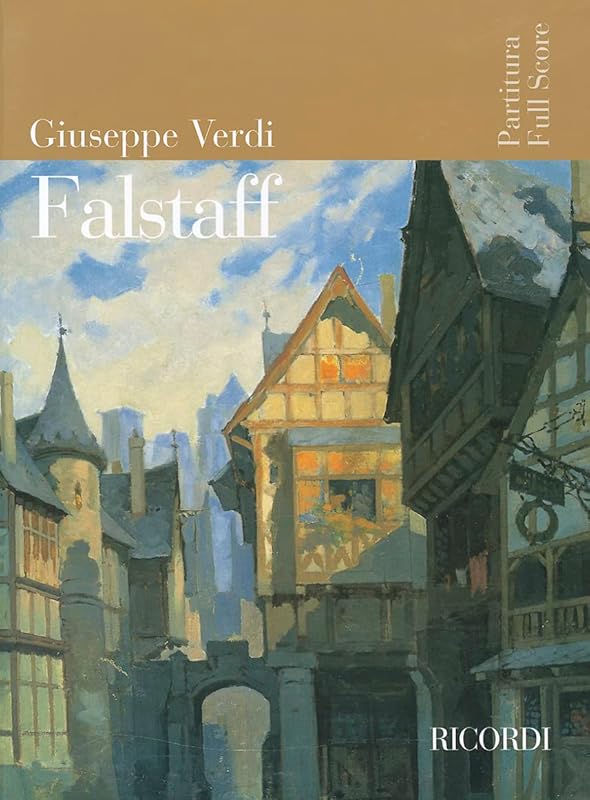 Falstaff: Full Orchestral Score (English and Italian Edition) by Giuseppe Verdi