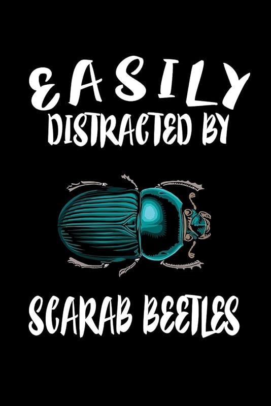 Easily Distracted By Scarab Beetles: Animal Nature Collection by Marko Marcus