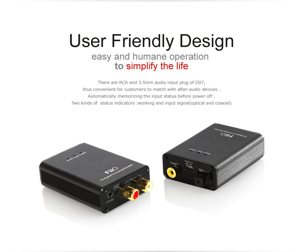 FiiO D07k Surround Sound DAC diyAudio