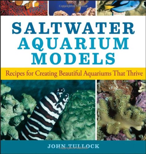 Saltwater Aquarium Models: Recipes for Creating Beautiful Aquariums That Thrive by John H. Tullock