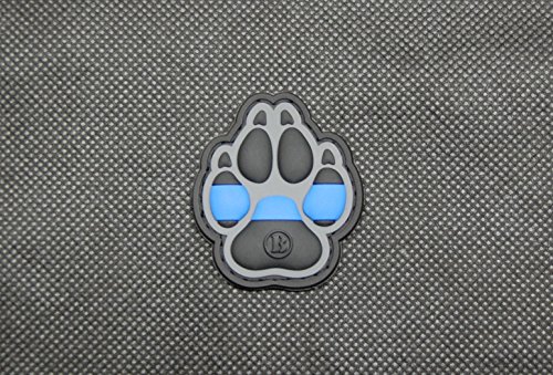 Algopix Similar Product 4 - K9 Thin Blue Line 3D PVC Morale Patch
