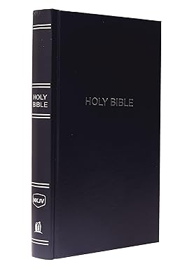 NKJV, Pew Bible, Hardcover, Blue, Red Letter, Comfort Print: Holy Bible, New King James Version