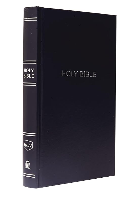 NKJV, Pew Bible, Hardcover, Blue, Red Letter, Comfort Print: Holy Bible, New King James Version by Thomas Nelson