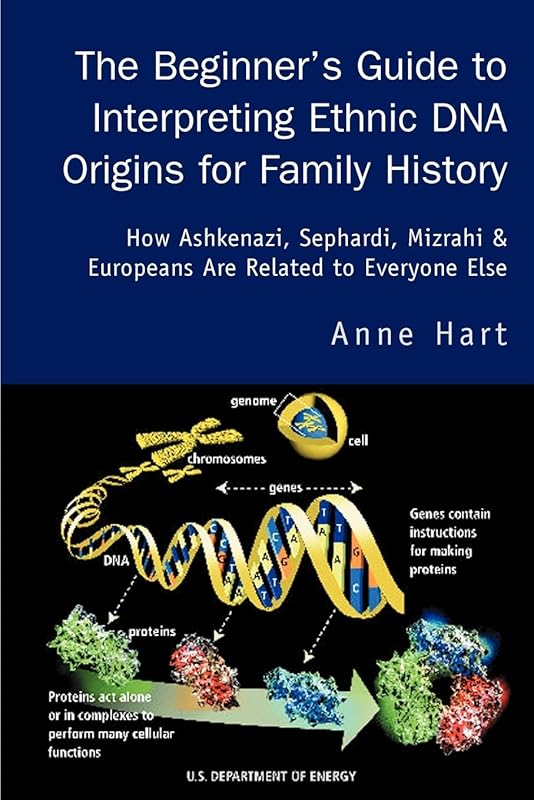 The Beginner's Guide to Interpreting Ethnic DNA Origins for Family History: How Ashkenazi, Sephardi, Mizrahi & Europeans Are Related to Everyone Else by Anne Hart