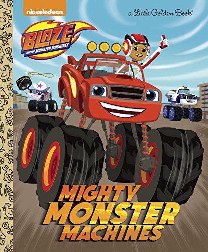 Mighty Monster Machines by Golden Books                       ,