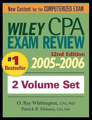 Wiley CPA Examination Review 2005-2006, 2 Volume Set