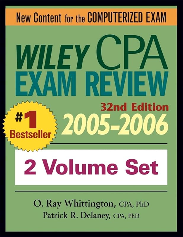 Wiley CPA Examination Review 2005-2006, 2 Volume Set by Patrick R. Delaney