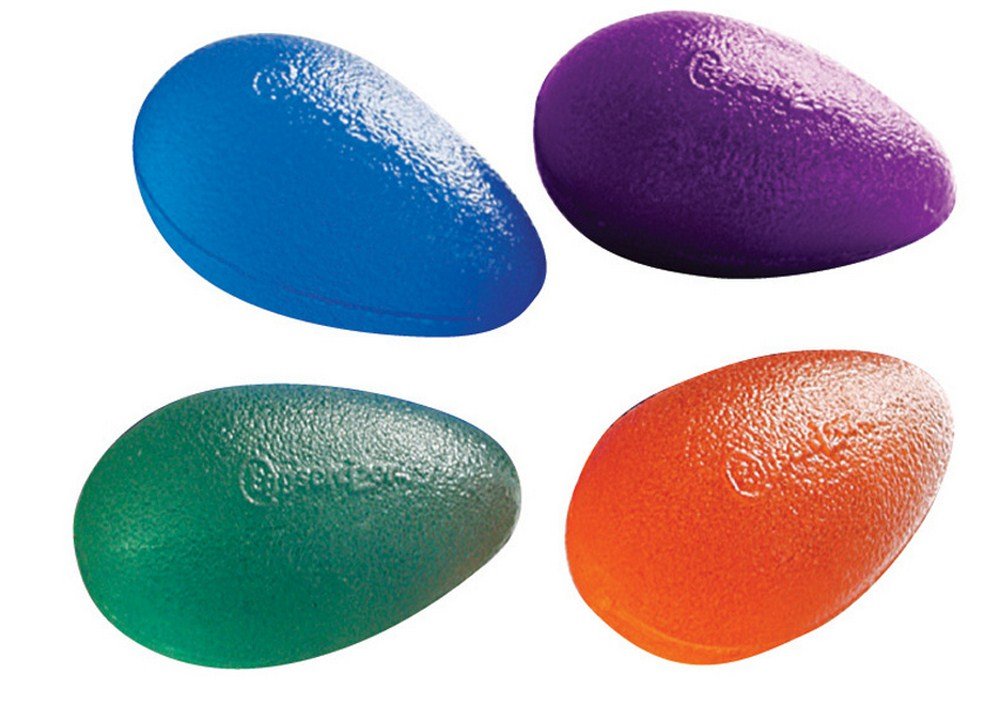 

Eggsercizer Resistive Hand Exerciser - Plum/Firm