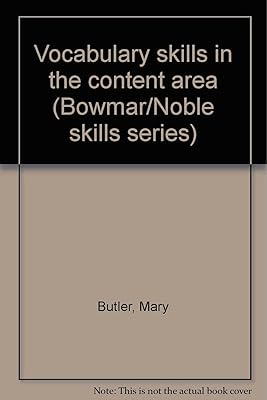 Vocabulary skills in the content area (Bowmar/Noble skills series)
