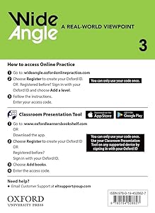 Wide Angle 3 Online Practice Teacher Access Card Pack