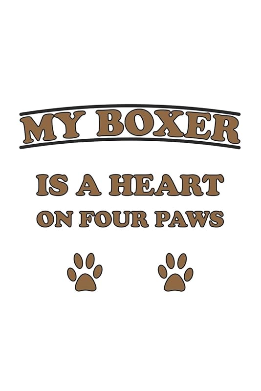 My Boxer is a heart on four paws: Monatsplaner, Termin-Kalender für Hunde-Halter | Geschenk-Idee | A5 | 120 Seiten by D. Wolter