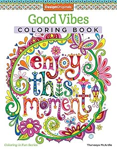Good Vibes Coloring Book by Thaneeya McArdle