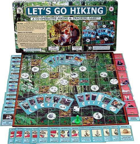 Family Pastimes Let's Go Hiking - A Co-operative Hiking and Tracking Game