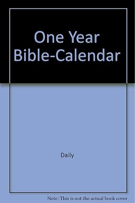 One Year Bible-Calendar