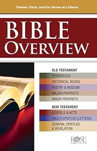 Bible Overview: Know Themes, Facts, and Key Verses at a Glance by Rose Publishing