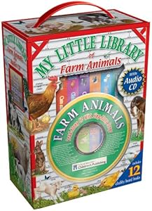 My Little Library of Farm Animals with Audio CD