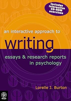 An Interactive Approach to Writing Essays and Research Reports in Psychology