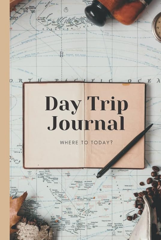 Day Trip Journal: Road Trip Adventure Logbook by RBK By Design