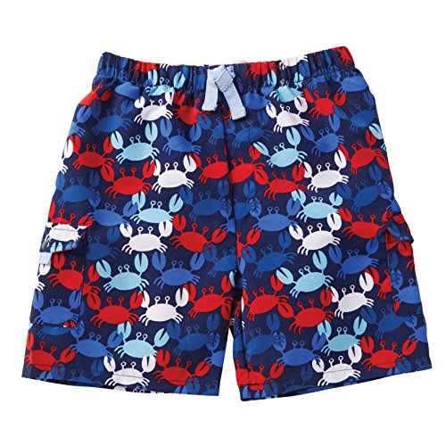 Mud Pie Toddler Boy Crab Swim Trunks