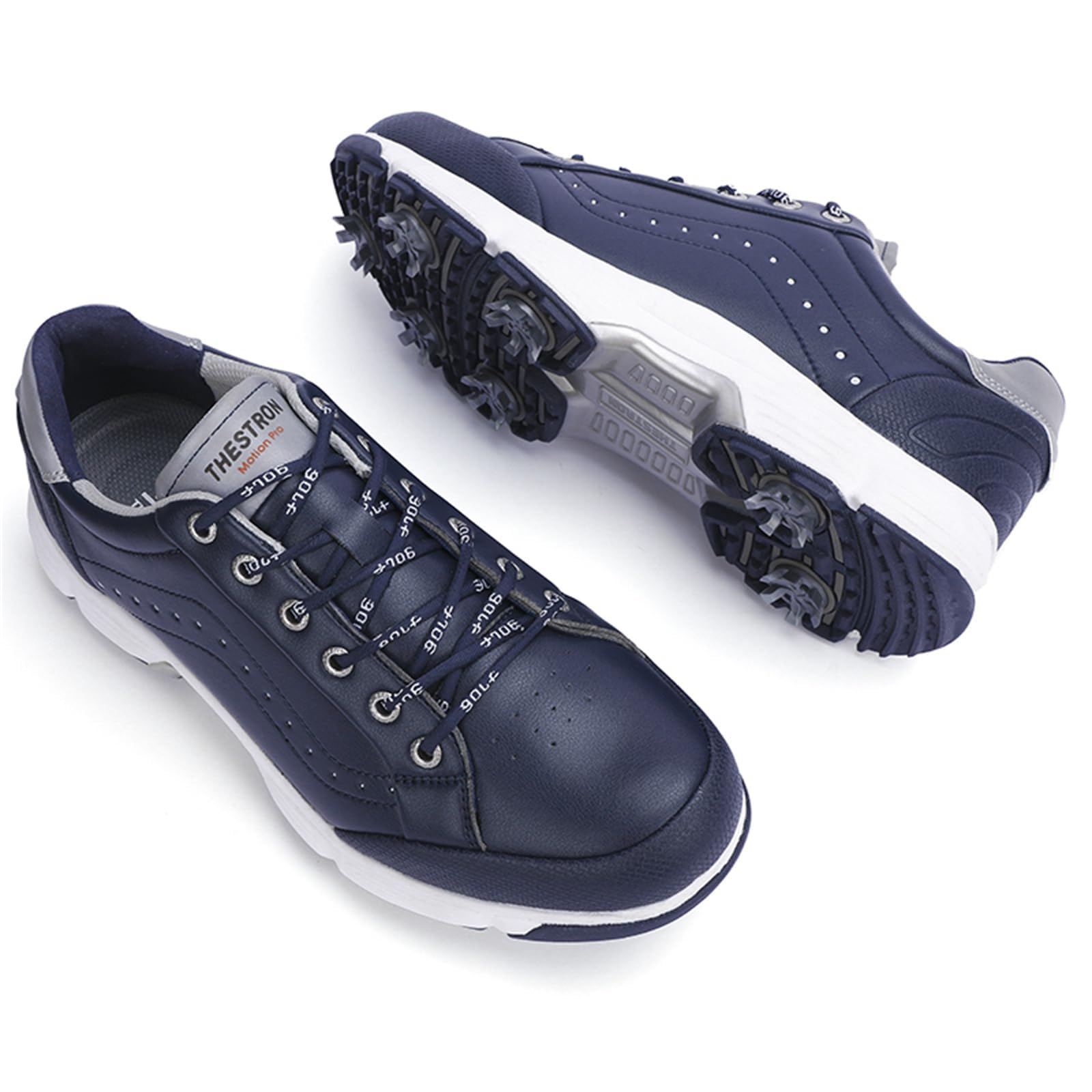 Scarpe da golf uomo con tacchetti sneakers professionali grip_voghion.com
