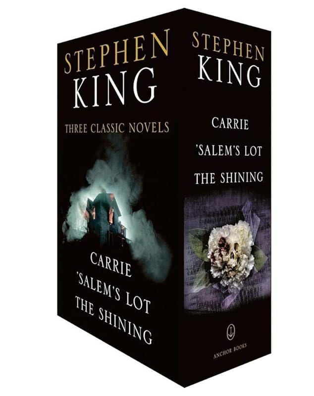 Stephen King Three Classic Novels Box Set: Carrie, 'Salem's Lot,The Shining by Stephen King