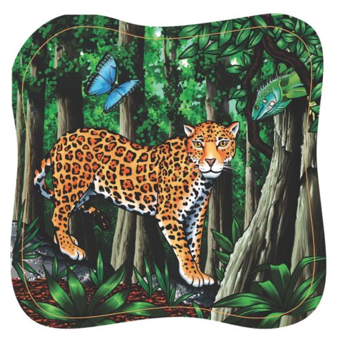 In a Rainforest Wooden Layered Puzzle by Carson-Dellosa Publishing