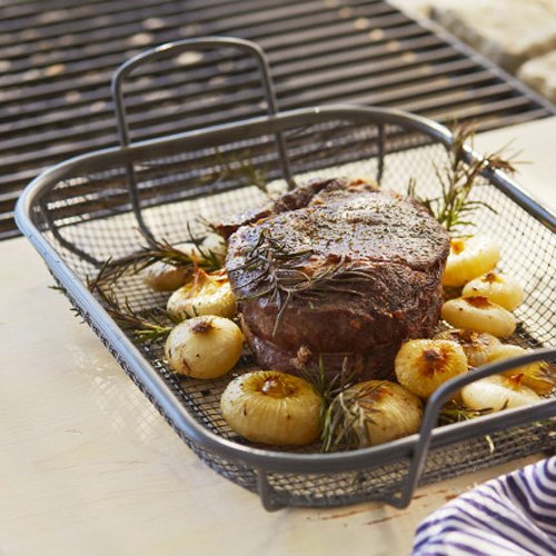 

Sur La Table Pro Nonstick Mesh Grill Roasting Pan 26299