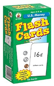 U.S. Money Flash Cards, Grades 1 - 3
