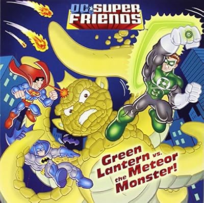 Green Lantern vs. the Meteor Monster!