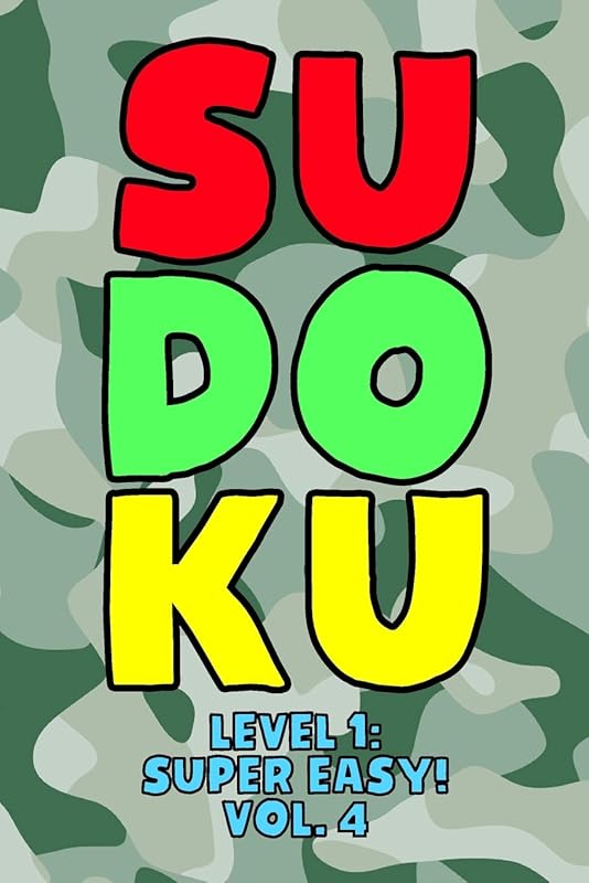 Sudoku Level 1: Super Easy! Vol. 4: Play 9x9 Grid Sudoku Super Easy Level Volume 1-40 Play Them All Become A Sudoku Expert On The Road Paper Logic ... All Ages Boys and Girls Kids to Adult Gifts by Brainiac Sudoku