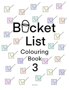 Bucket List Colouring Book 3: For adults and couples by Nadia Mulara