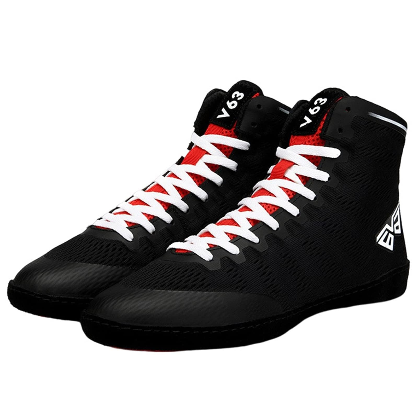 Mens Wrestling Fitness Shoes Non Slip Boxing Sneakers Lightweight Breathable Combat Sports Shoes Non Slip Gym Footwear For Men_vogvips.com