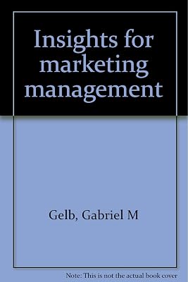 Insights for marketing management