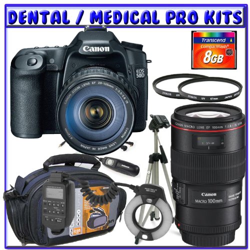 Canon EOS 50D SLR Digital Camera Kit w/ Canon 28135mm Lens + Canon EF