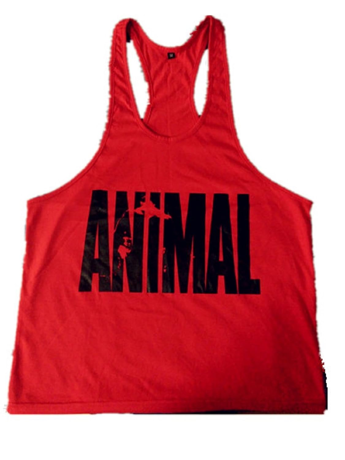 

Efashionmx Mens Animal Letter Print Stringer Bodybuilding Gym Tank Tops