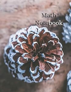 Math Notebook: 120 pages, math notebook, quad ruled workbook, 8.5 x 11 inch large soft cover journal, 4 squares per inch suited for kids and students