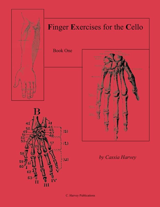 Finger Exercises for the Cello, Book One by Cassia Harvey