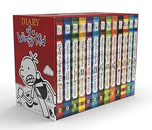 Diary of a Wimpy Kid Box of Books 1-13 Hardcover Gift Set