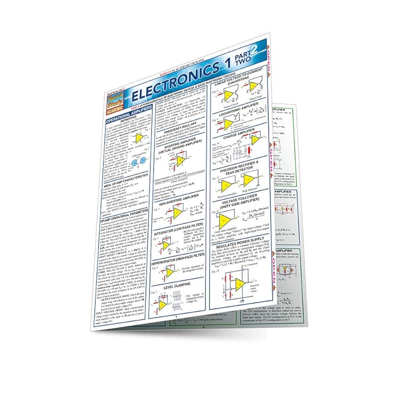 Electronics 1 Part 2 (Quickstudy Reference Guides - Academic) by Inc. BarCharts