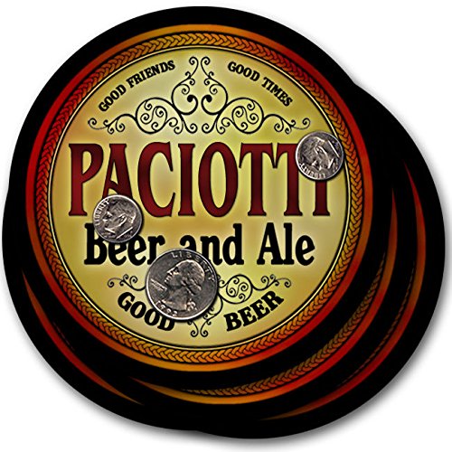 

Paciotti Beer & Ale - 4 pack Drink Coasters