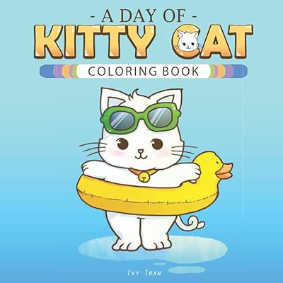 A day of Kitty Cat - Coloring Book