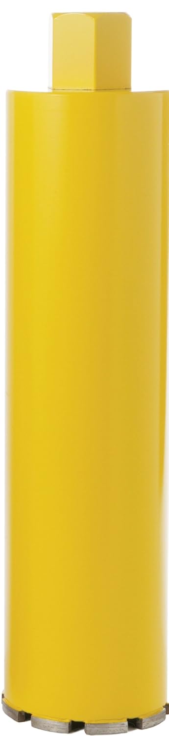 

Dixie Diamond Manufacturing BP610 Core Drill Bit Premium Grade for Wet Coring CURED CONCRETE, 6-Inch X 1.25-Inch