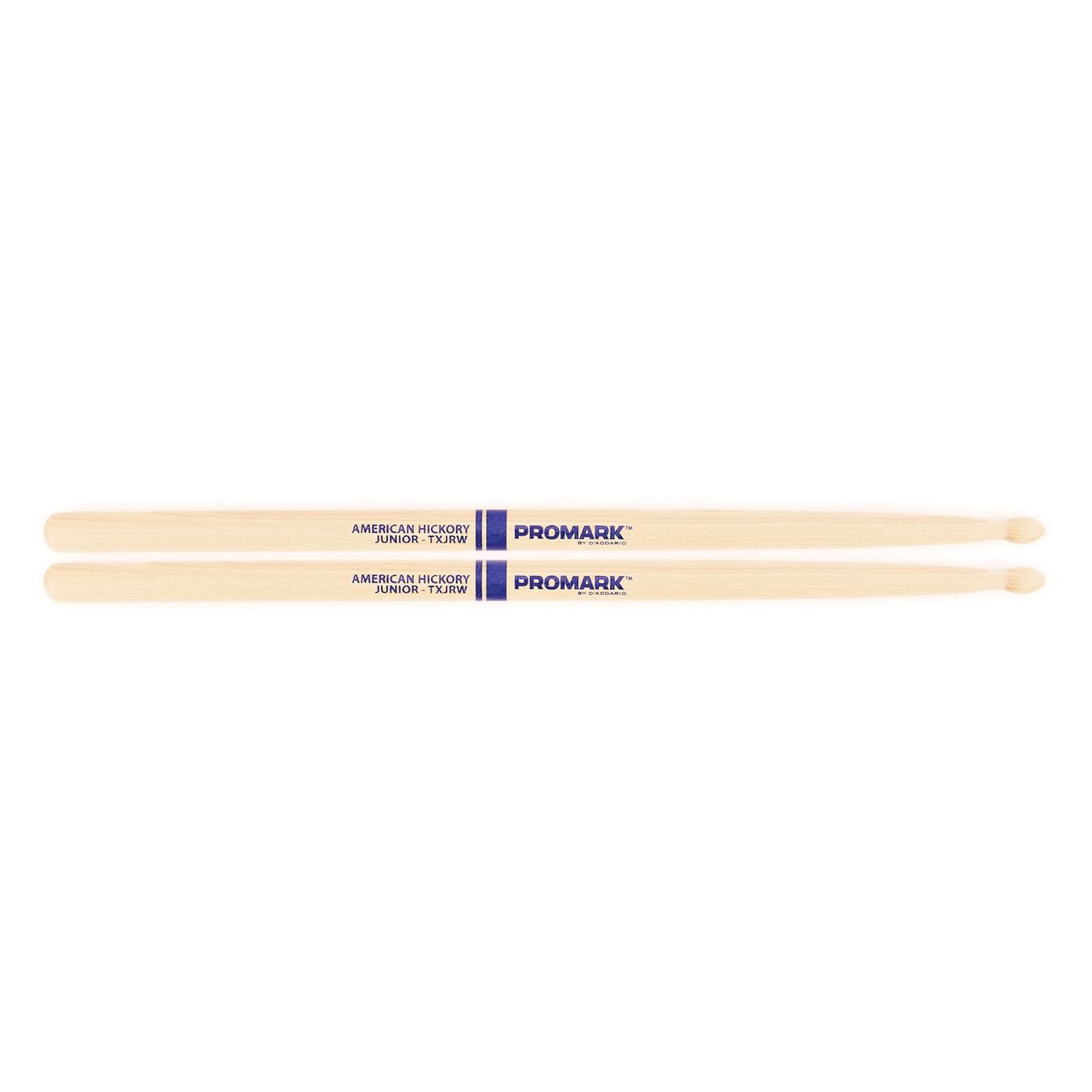 

Promark TXJRW American Hickory Junior Wood Tip, Single Pair