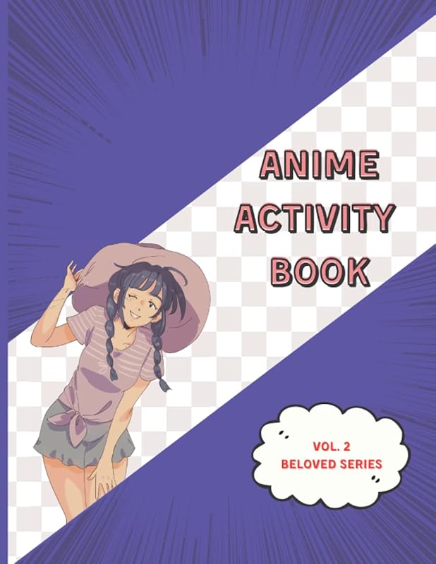 Anime Activity Book: Vol. 2 Beloved Series by Emerald Pillow