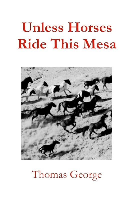Unless Horses Ride This Mesa by Thomas George