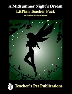A Midsummer Night's Dream LitPlan - A Novel Unit Teacher Guide With Daily Lesson Plans (LitPlans on CD)