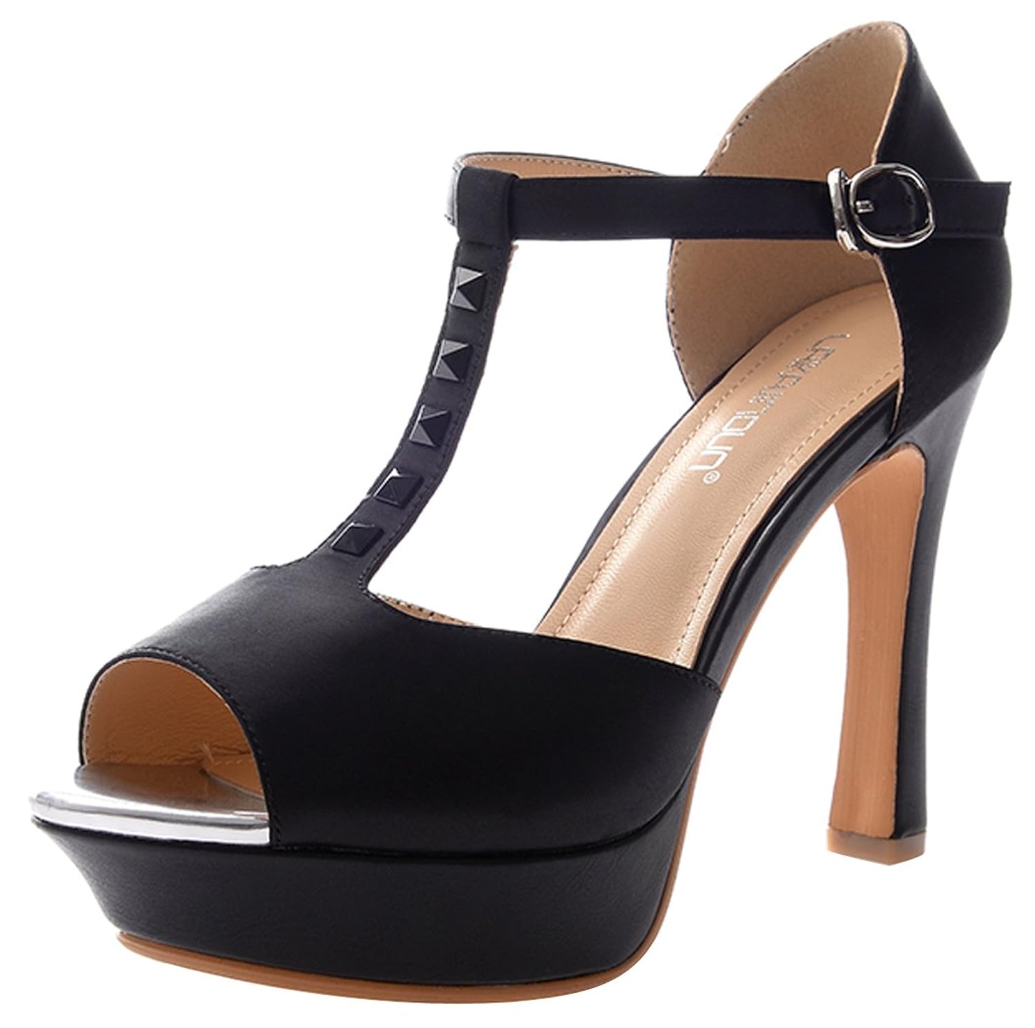 

T&Mates Women's Peep-toe Sandals Thin Shoes Fashionable Pumps
