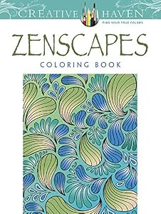 Creative Haven Zenscapes Coloring Book