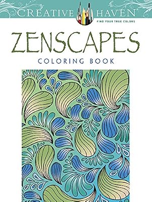 Creative Haven Zenscapes Coloring Book