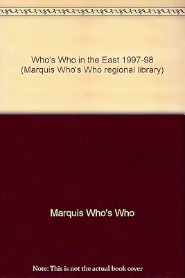 Who's Who in the East 1997-1998 (26th ed. Issn 0083-9760)